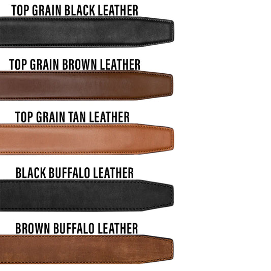 Kore Essentials 1.5" Leather Gun Belts [STRAP ONLY]