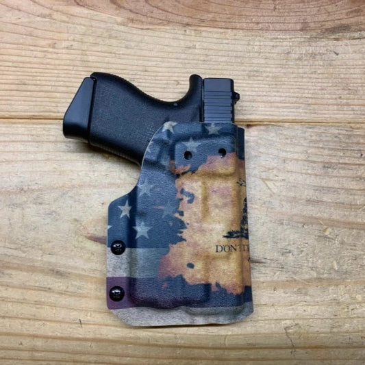 Glock 43x OWB Paddle Holster
