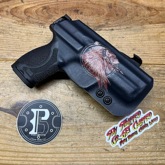 4" MP9 2.0 OWB Right hand holster Paddle Print
