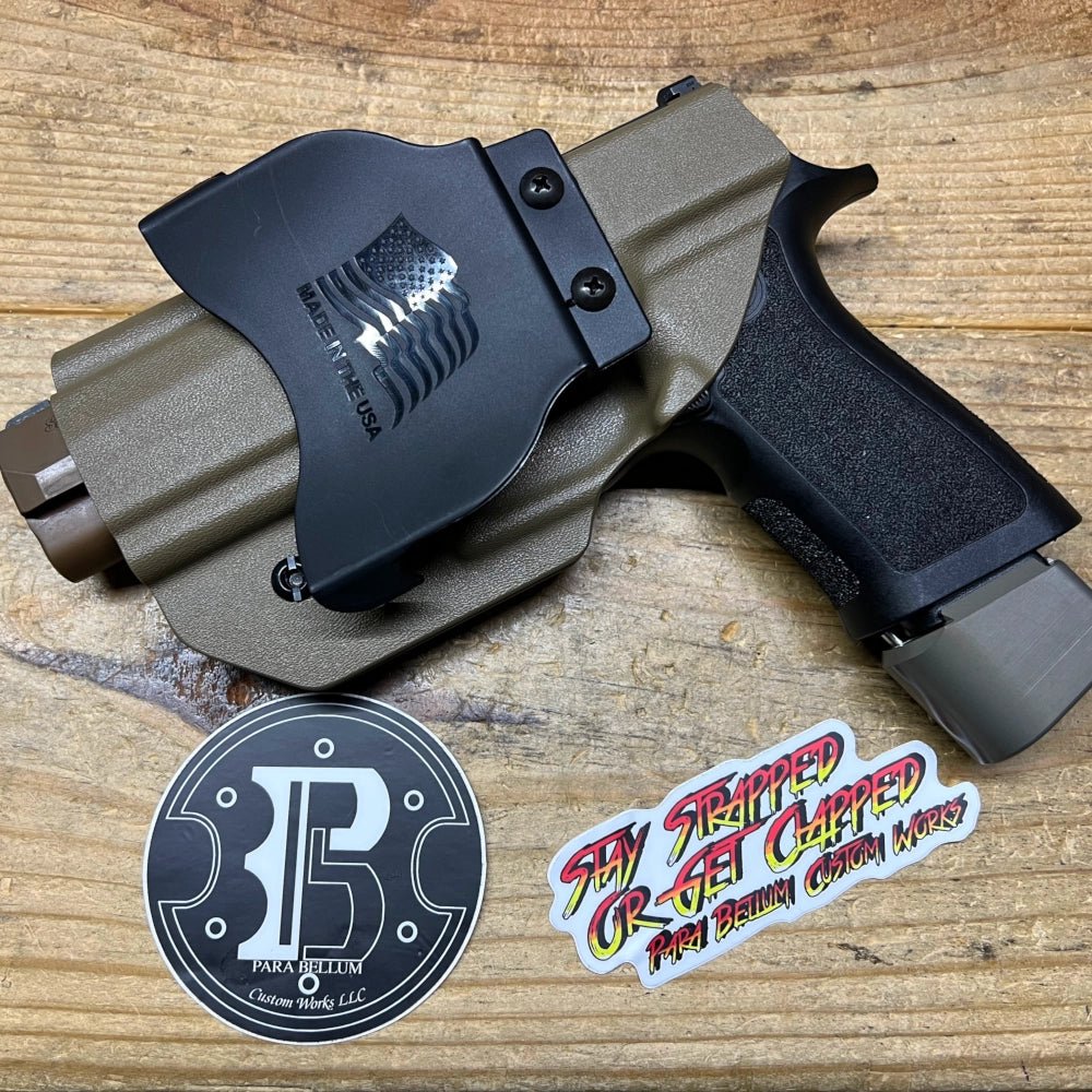 SIG P320 Compact 3.9 Size OWB Paddle Holster